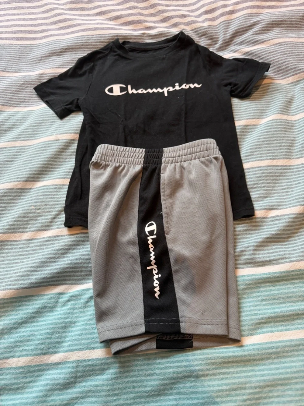 Champion Boys Tee and Shorts 2-Piece Set